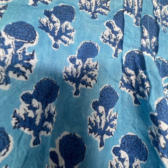 Emerson Fry Mandarin Collar Little Marigolds Danube OS - Picture 8 of 8